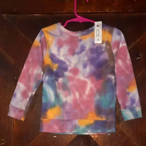 Garanimals Shirts Tops 35 Garanimals Girls Tie Dye Sweatshirt Poshmark